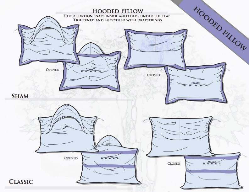  S Hooded Pillows