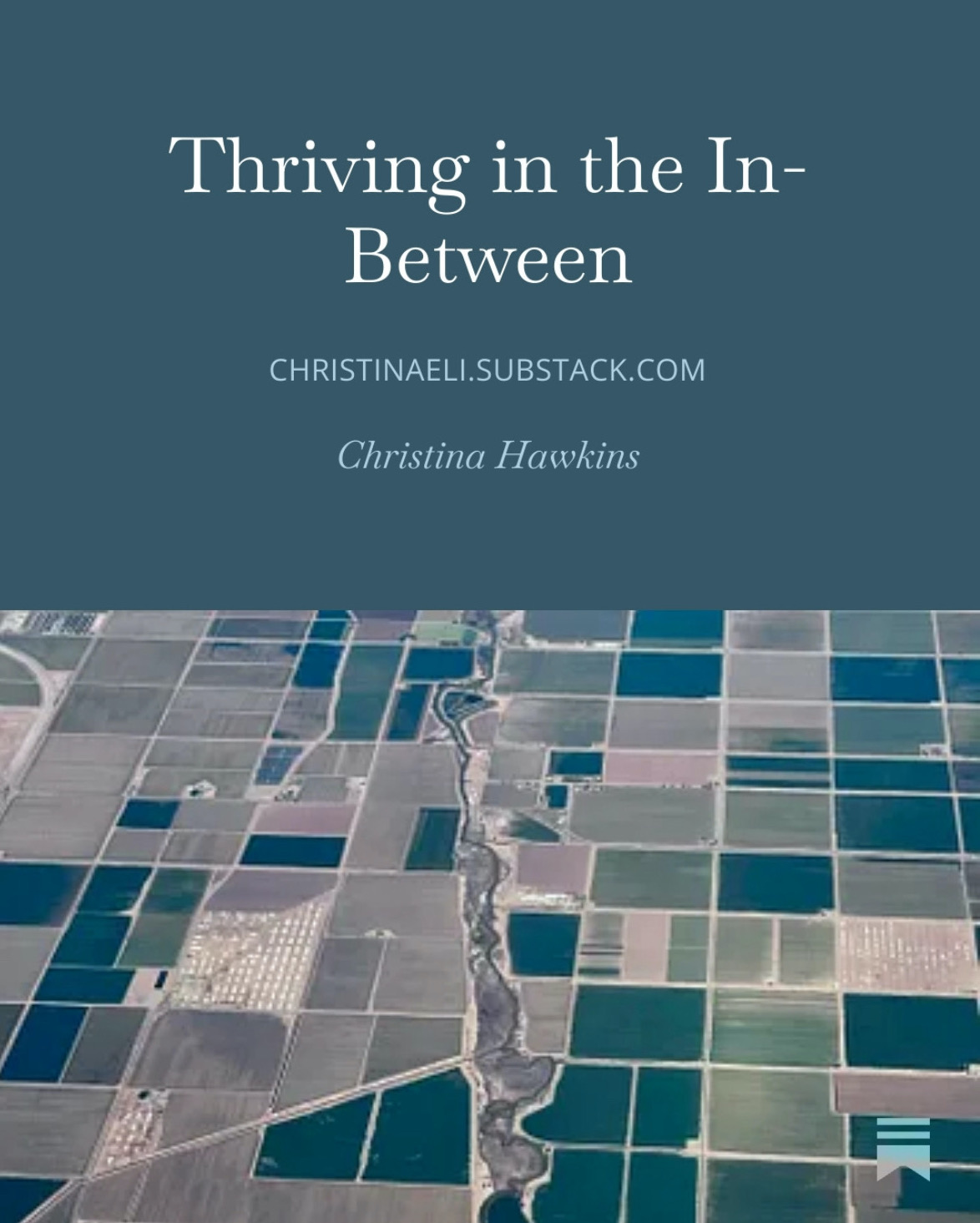 Thriving in the In-Between by Christina Hawkins — article cover