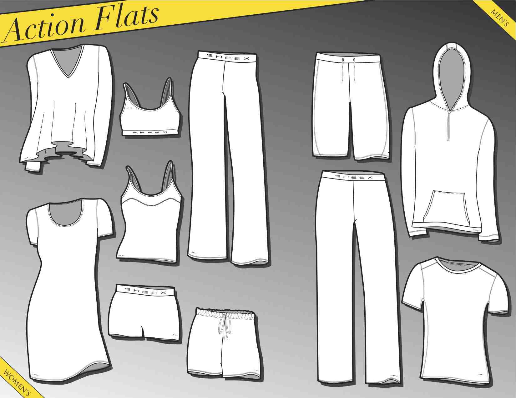 O Action Flats